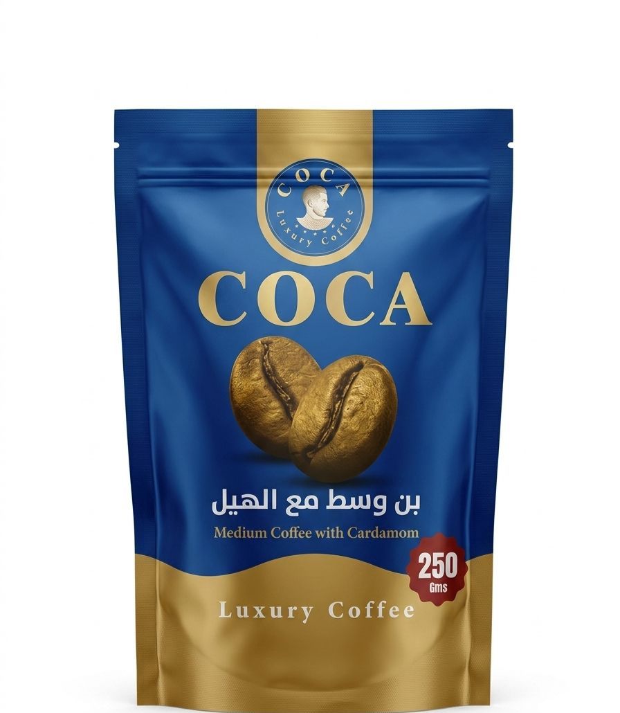 Medium Roast Coffee with Cardamom 250g