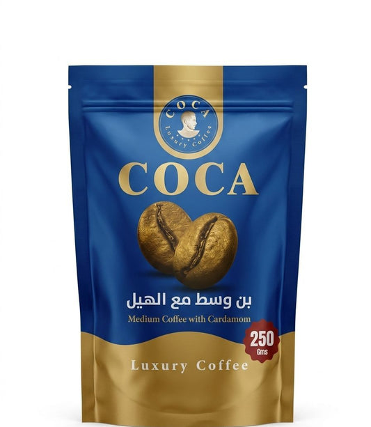 Medium Roast Coffee with Cardamom 250g